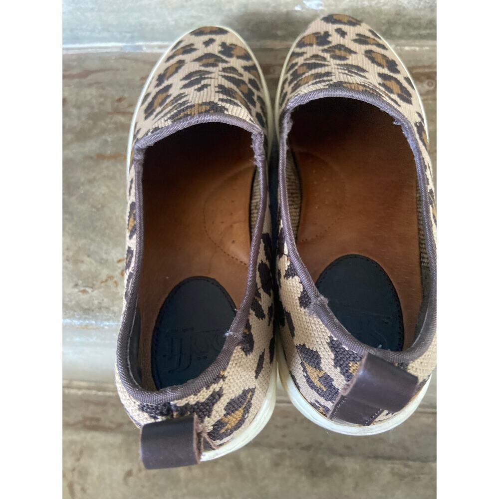 Sofft animal print knit upper slip on sneaker- Somers - Picture 7 of 10